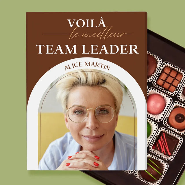 La Photo Et Un Texte: Le Meilleur Team Leader - Pralines