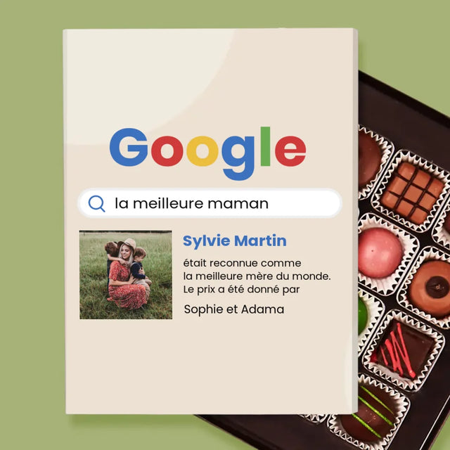 La Photo Et Un Texte: Meilleure Maman, Le Résultat Google - Pralines