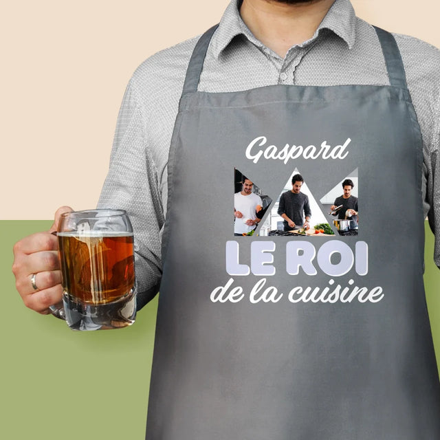 Le Collage Photo: Le Roi De La Cuisine - Tablier