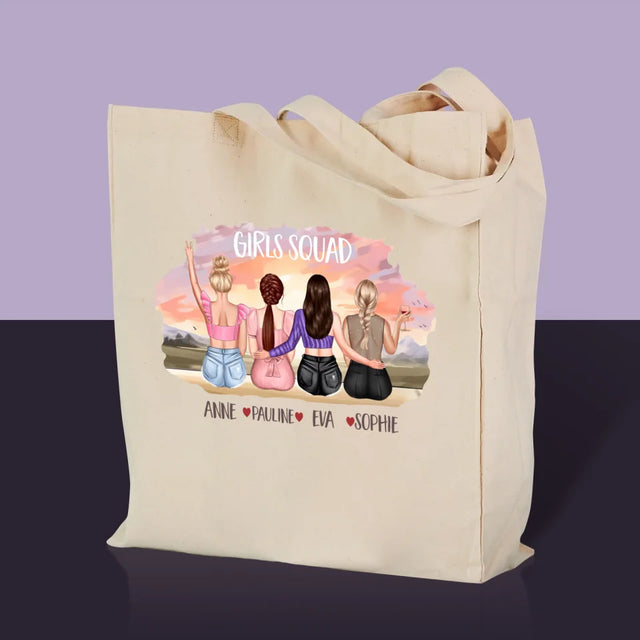 La Création Du Personnage: Girls Squad - Sac En Toile