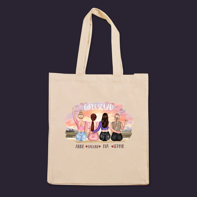 La Création Du Personnage: Girls Squad - Sac En Toile