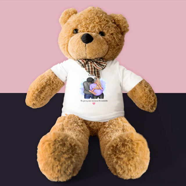 La Création Du Personnage: Tu Seras Une Maman Formidable - Ours En Peluche 90 Cm