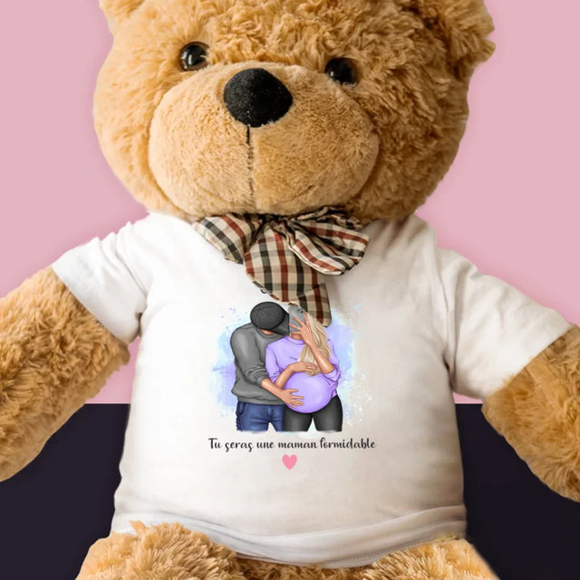 La Création Du Personnage: Tu Seras Une Maman Formidable - Ours En Peluche 90 Cm