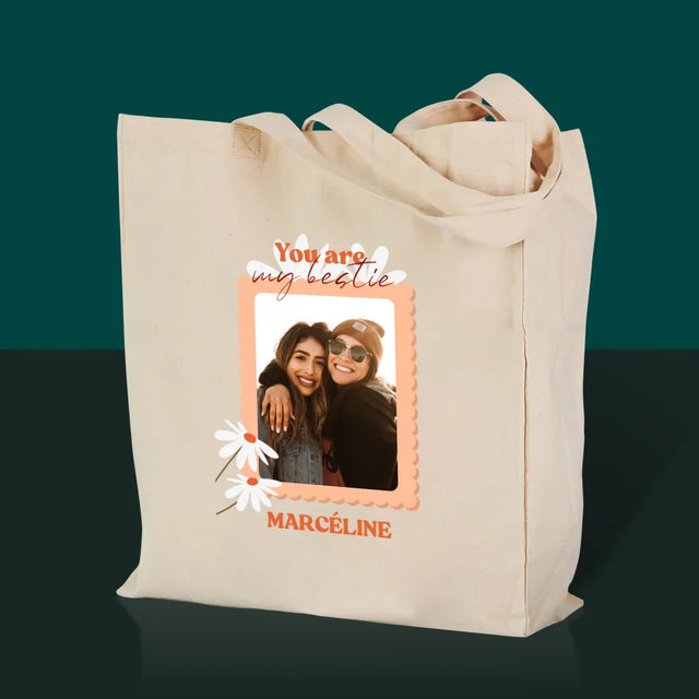 Le Collage Photo: La Photo Besties  - Sac En Toile