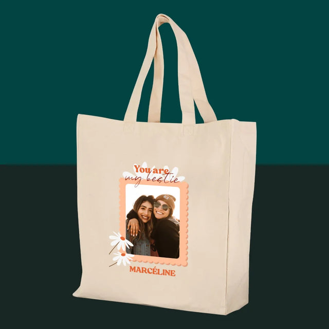 Le Collage Photo: La Photo Besties  - Sac En Toile