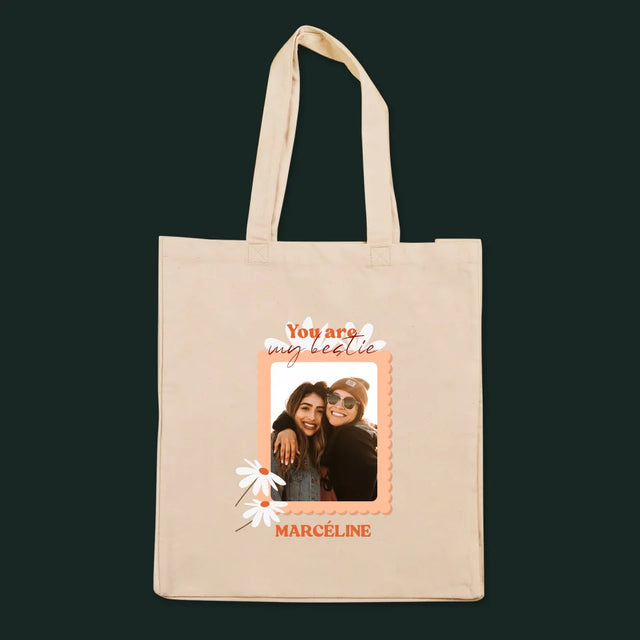 Le Collage Photo: La Photo Besties  - Sac En Toile