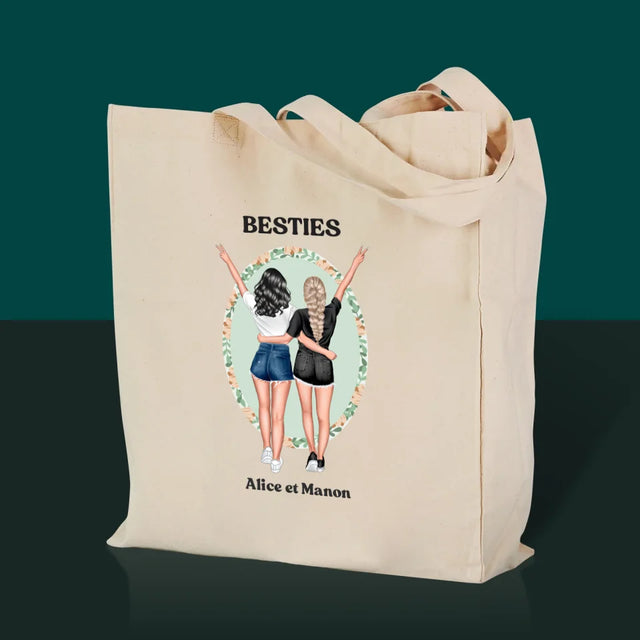 La Création Du Personnage: Best Friends - Sac En Toile