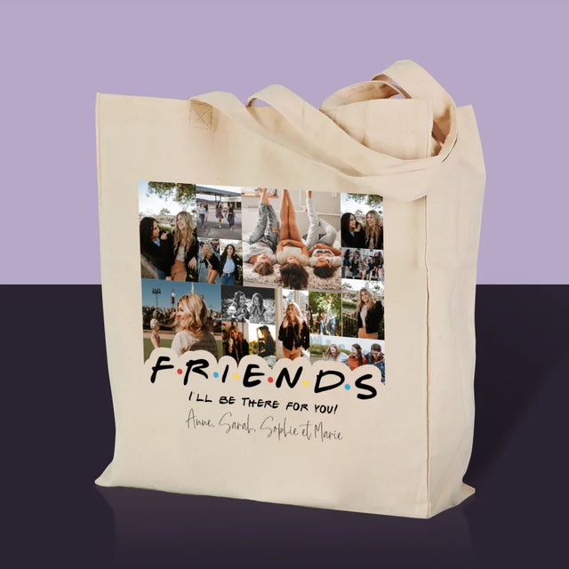 Le Collage Photo: Friends - Sac En Toile