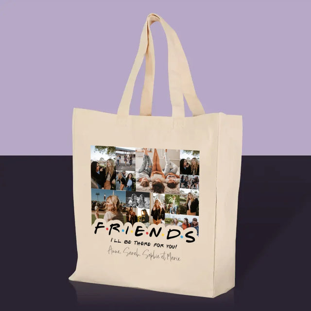 Le Collage Photo: Friends - Sac En Toile