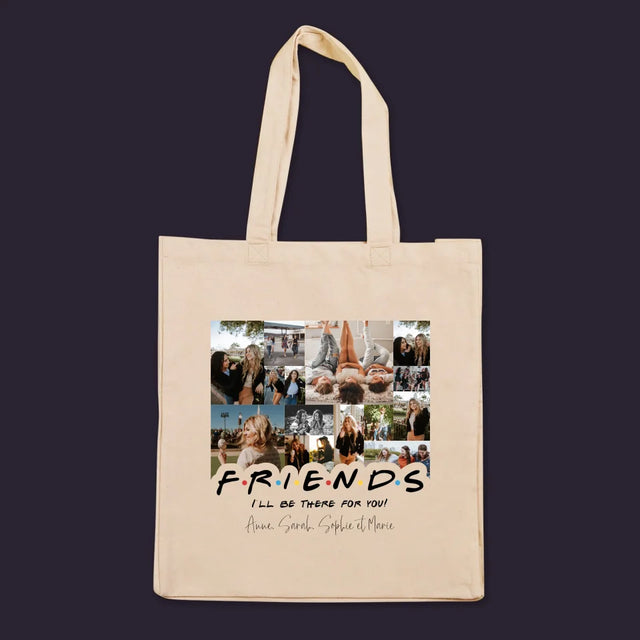 Le Collage Photo: Friends - Sac En Toile