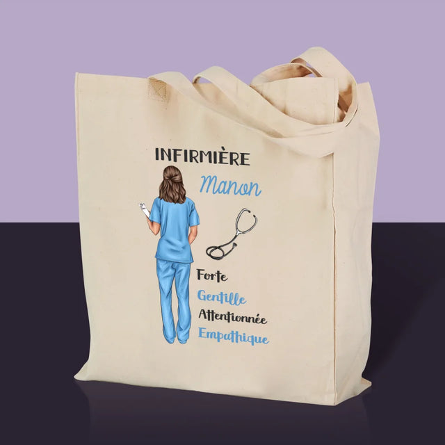 La Création Du Personnage: Caractéristiques D'Une Infirmière - Sac En Toile