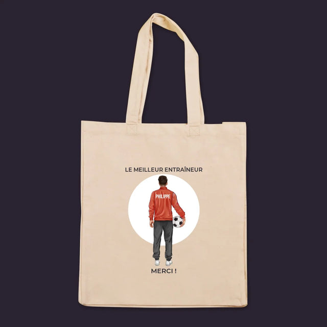 La Création Du Personnage: Le Meilleur Entraîneur - Sac En Toile