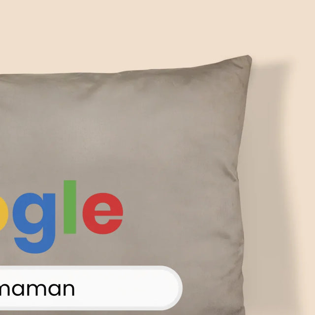 La Photo Et Un Texte: Meilleure Maman, Le Résultat Google - Coussin 