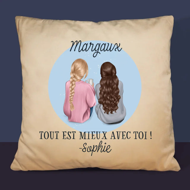 La Création Du Personnage: Les Amies - Coussin