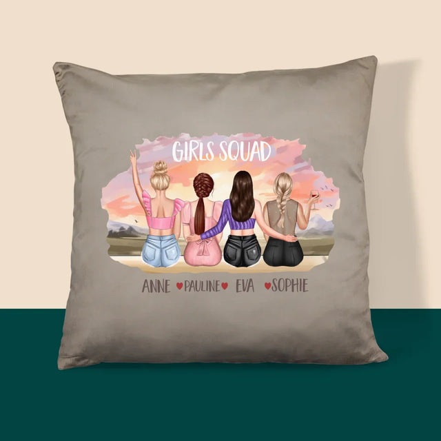 La Création Du Personnage: Girls Squad - Coussin