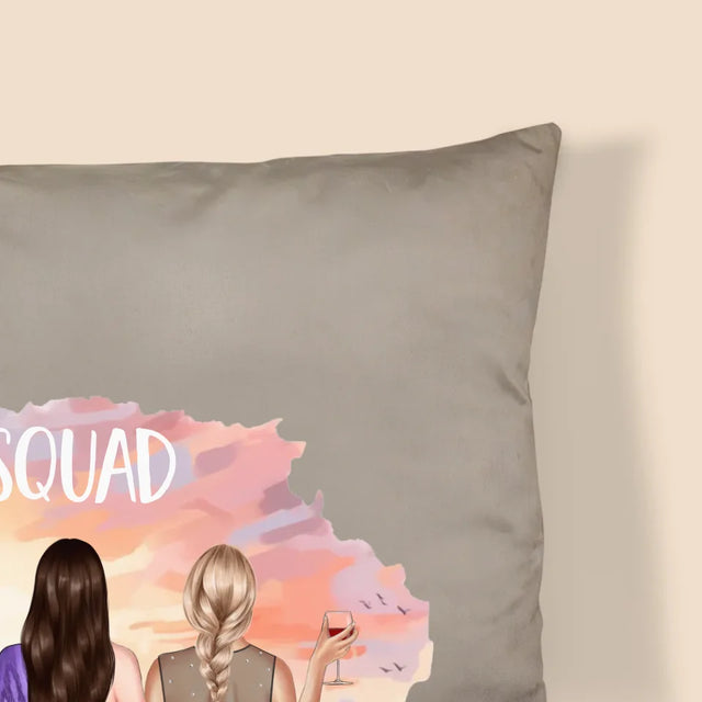 La Création Du Personnage: Girls Squad - Coussin