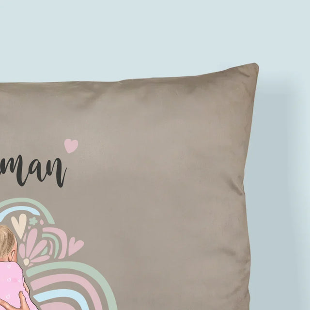 La Création Du Personnage: Jeune Maman - Coussin