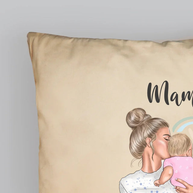 La Création Du Personnage: Jeune Maman - Coussin