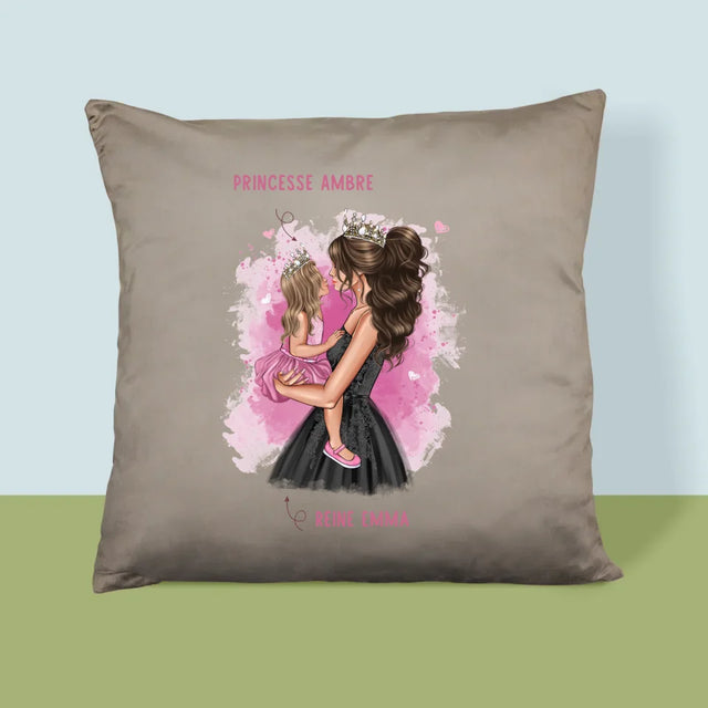 La Création Du Personnage: La Princesse De Maman - Coussin