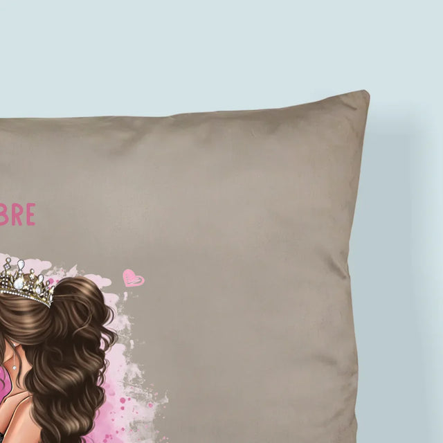 La Création Du Personnage: La Princesse De Maman - Coussin