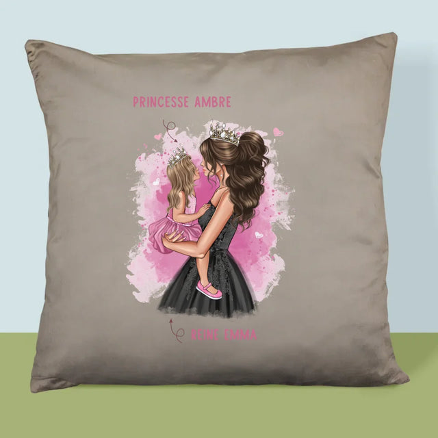 La Création Du Personnage: La Princesse De Maman - Coussin