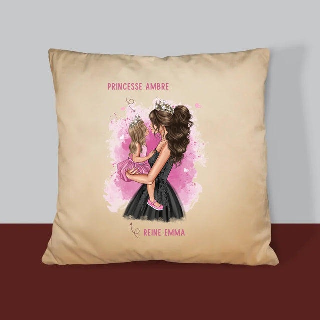 La Création Du Personnage: La Princesse De Maman - Coussin