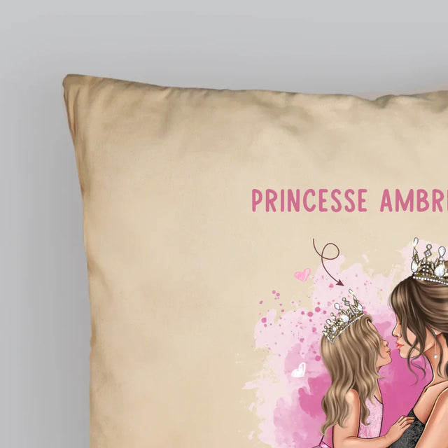 La Création Du Personnage: La Princesse De Maman - Coussin