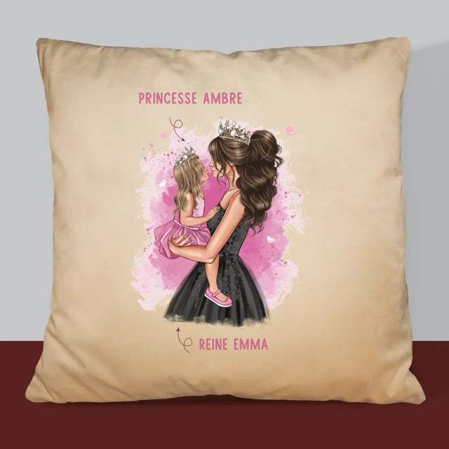 La Création Du Personnage: La Princesse De Maman - Coussin