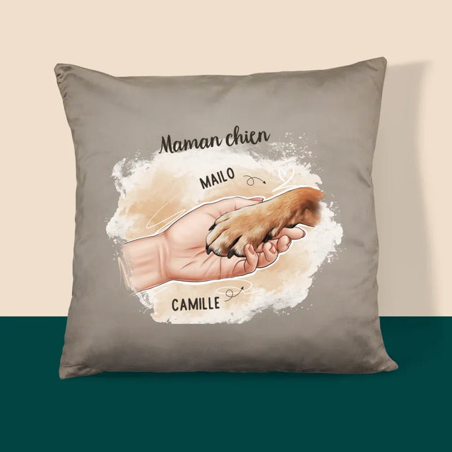 La Création Du Personnage: Maman Chien - Coussin