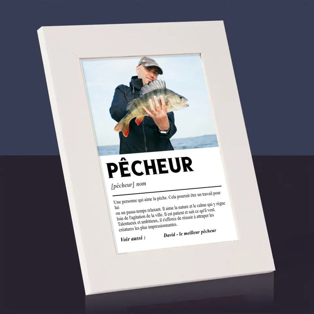 Photo Et Texte: Pêcheur, Définition - Cadre Photo 