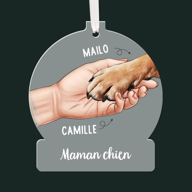 La Création Du Personnage: Maman Chien - Boule De Noël Boule