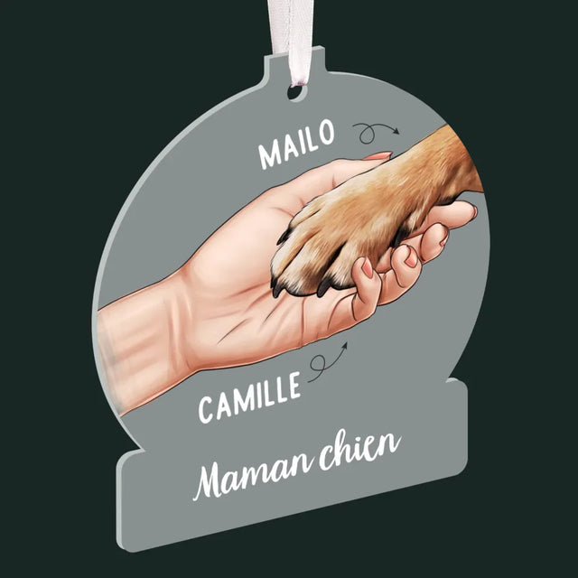 La Création Du Personnage: Maman Chien - Boule De Noël Boule