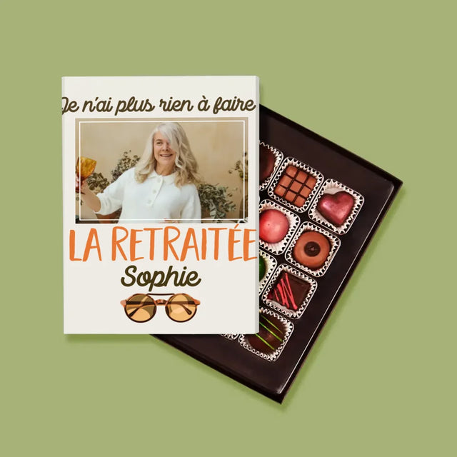 Photo Et Texte: Je Ne Dois Plus Rien ! La Retraité - Pralines
