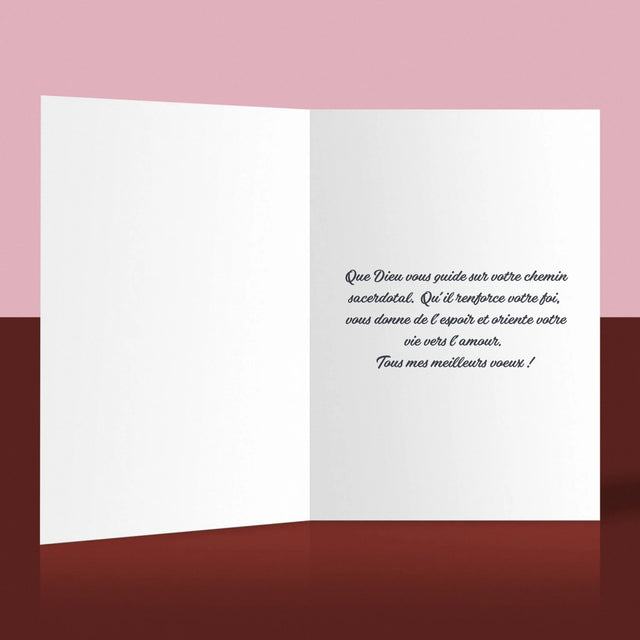 Le Collage Photo: Tous Mes Meilleurs Voeux Croix - Carte De Vœux