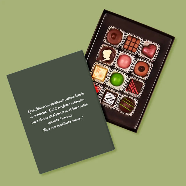 Le Collage Photo: Tous Mes Meilleurs Voeux Croix - Pralines