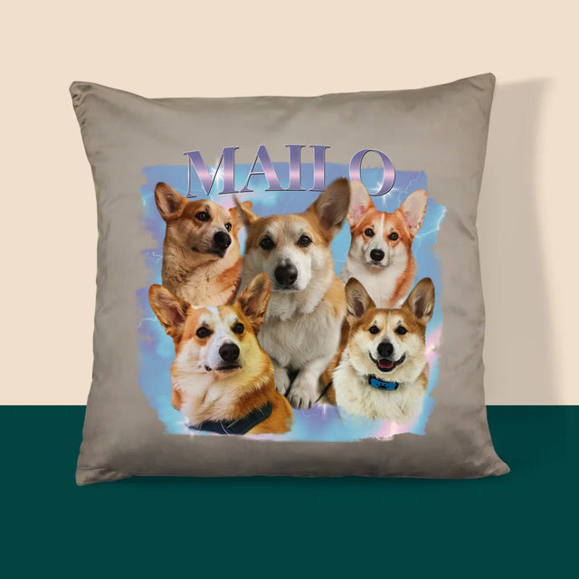 Ton Personnage: Bootleg Avec Ton Chien - Coussin