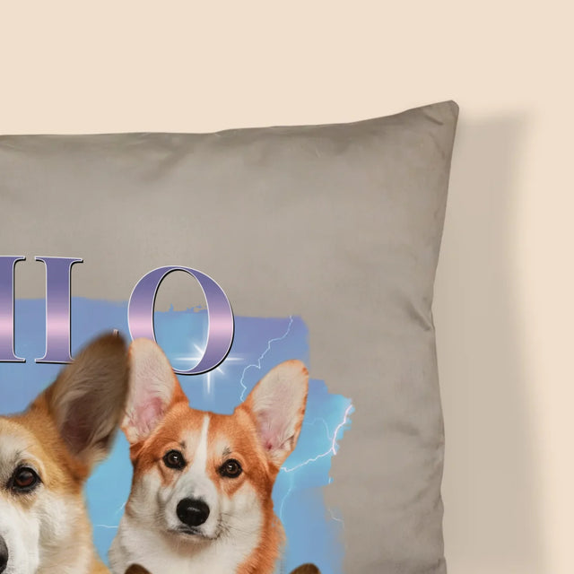 Ton Personnage: Bootleg Avec Ton Chien - Coussin