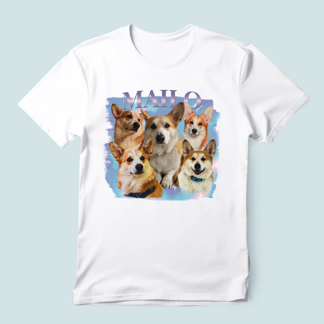 Ton Personnage: Bootleg Avec Ton Chien - T-Shirt Pour Hommes