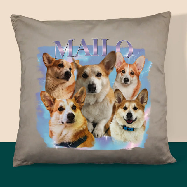 Ton Personnage: Bootleg Avec Ton Chien - Coussin