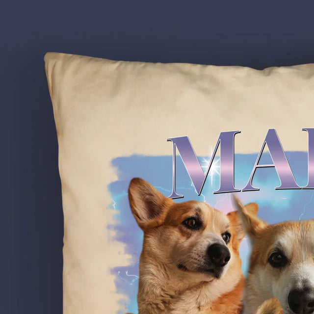 Ton Personnage: Bootleg Avec Ton Chien - Coussin