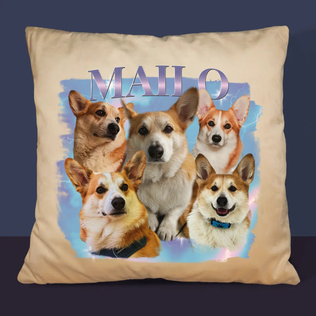 Ton Personnage: Bootleg Avec Ton Chien - Coussin