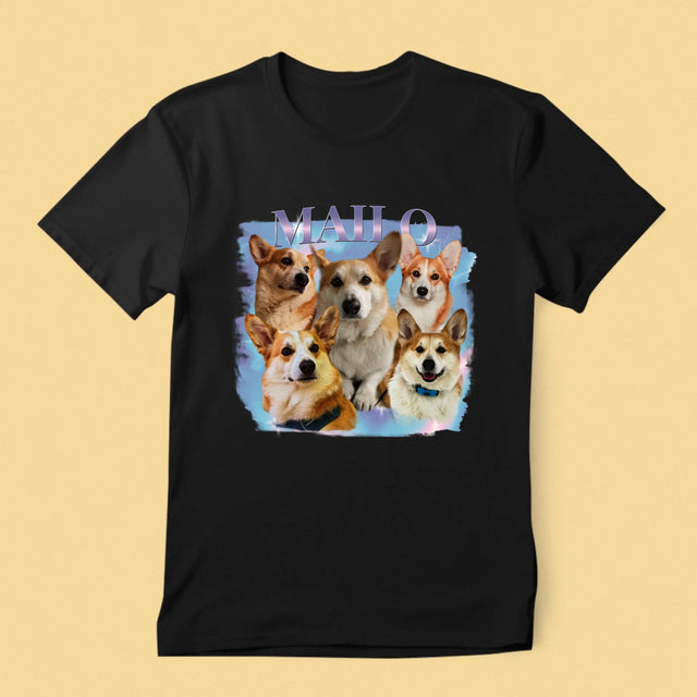 Ton Personnage: Bootleg Avec Ton Chien - T-Shirt Pour Hommes