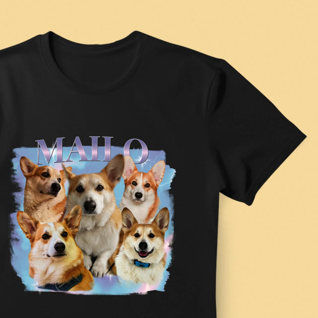 Ton Personnage: Bootleg Avec Ton Chien - T-Shirt Pour Hommes