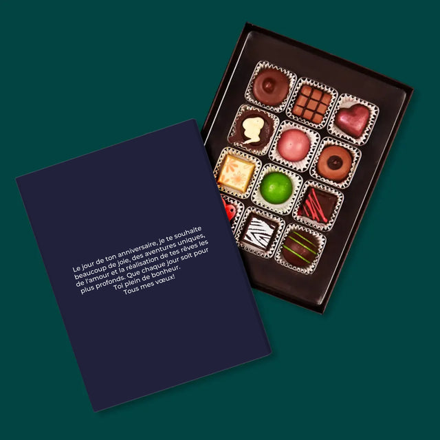 Carte Des Étoiles: Les Étoiles Scintillent Pour Célébrer Ton Anniversaire - Pralines