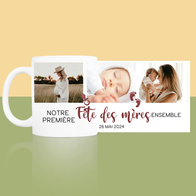 Le Collage Photo: Notre Première Fête Des Mères - Le Mug