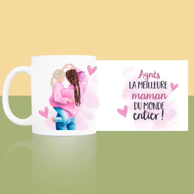 La Création Du Personnage: La Meilleure Maman Du Monde - Le Mug