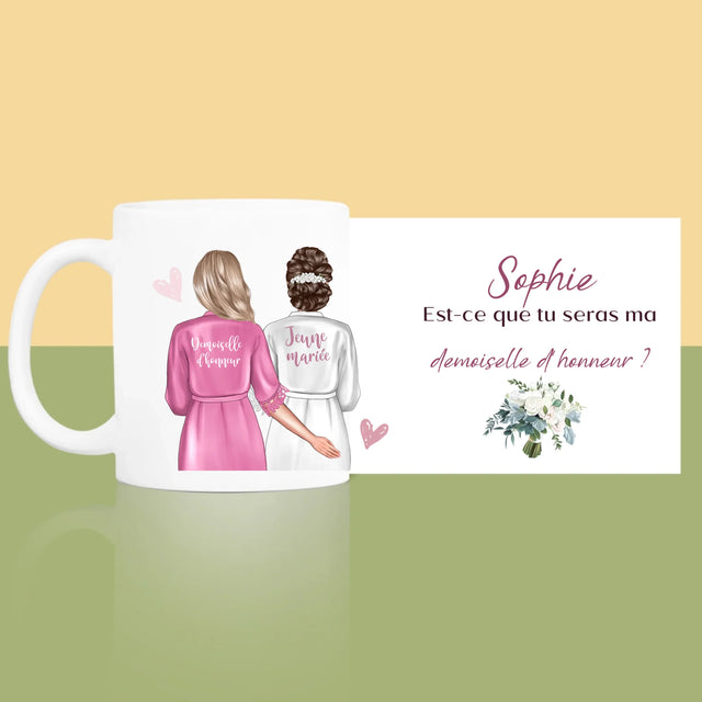 La Création Du Personnage: Est-Ce Que Tu Seras Ma Demoiselle D'Honneur - Le Mug