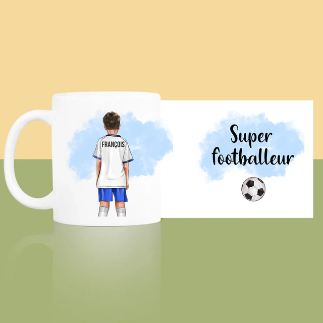 La Création Du Personnage: Super Footballeur - Le Mug