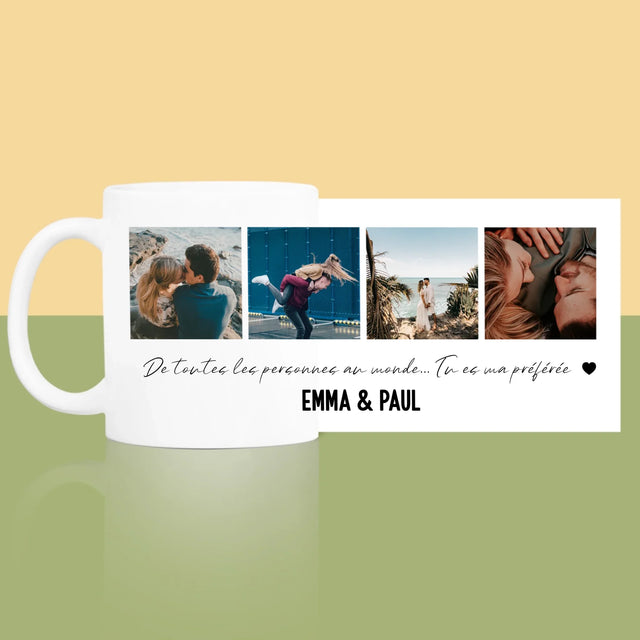 Le Collage Photo: De Toutes Les Personnes Dans Le Monde - Le Mug