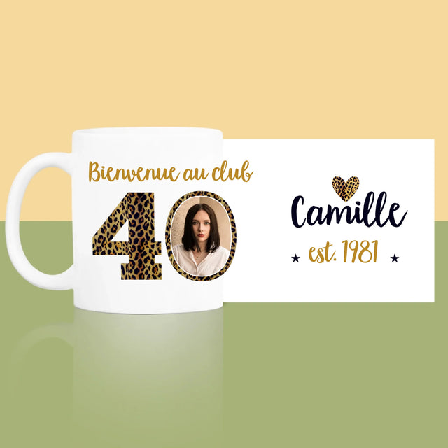 La Photo Et Un Texte: Bienvenue Au Club 40 - Le Mug